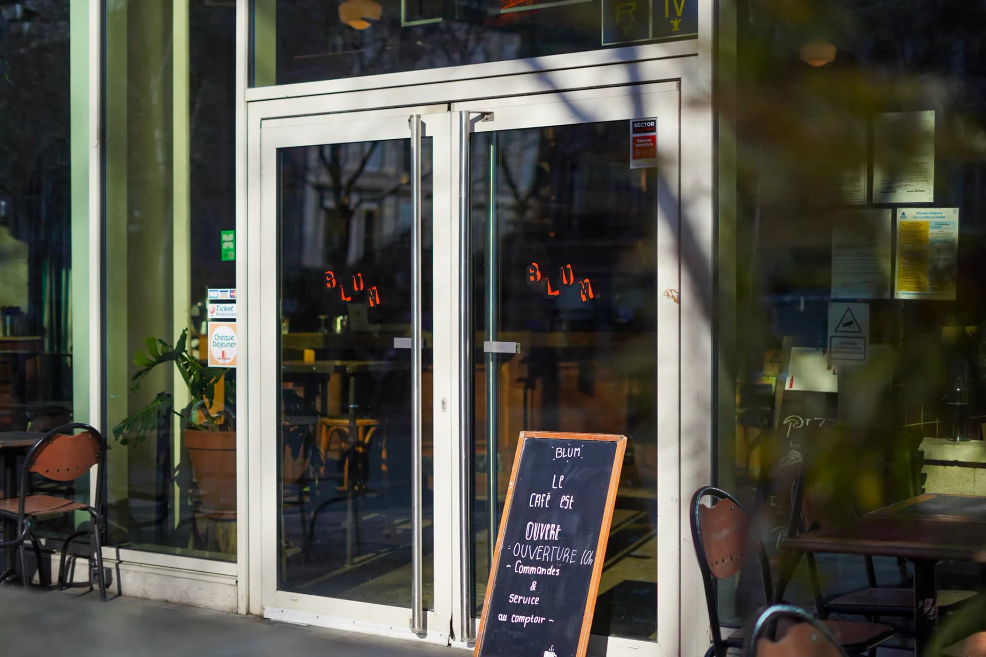 Brasserie Blum — Contact